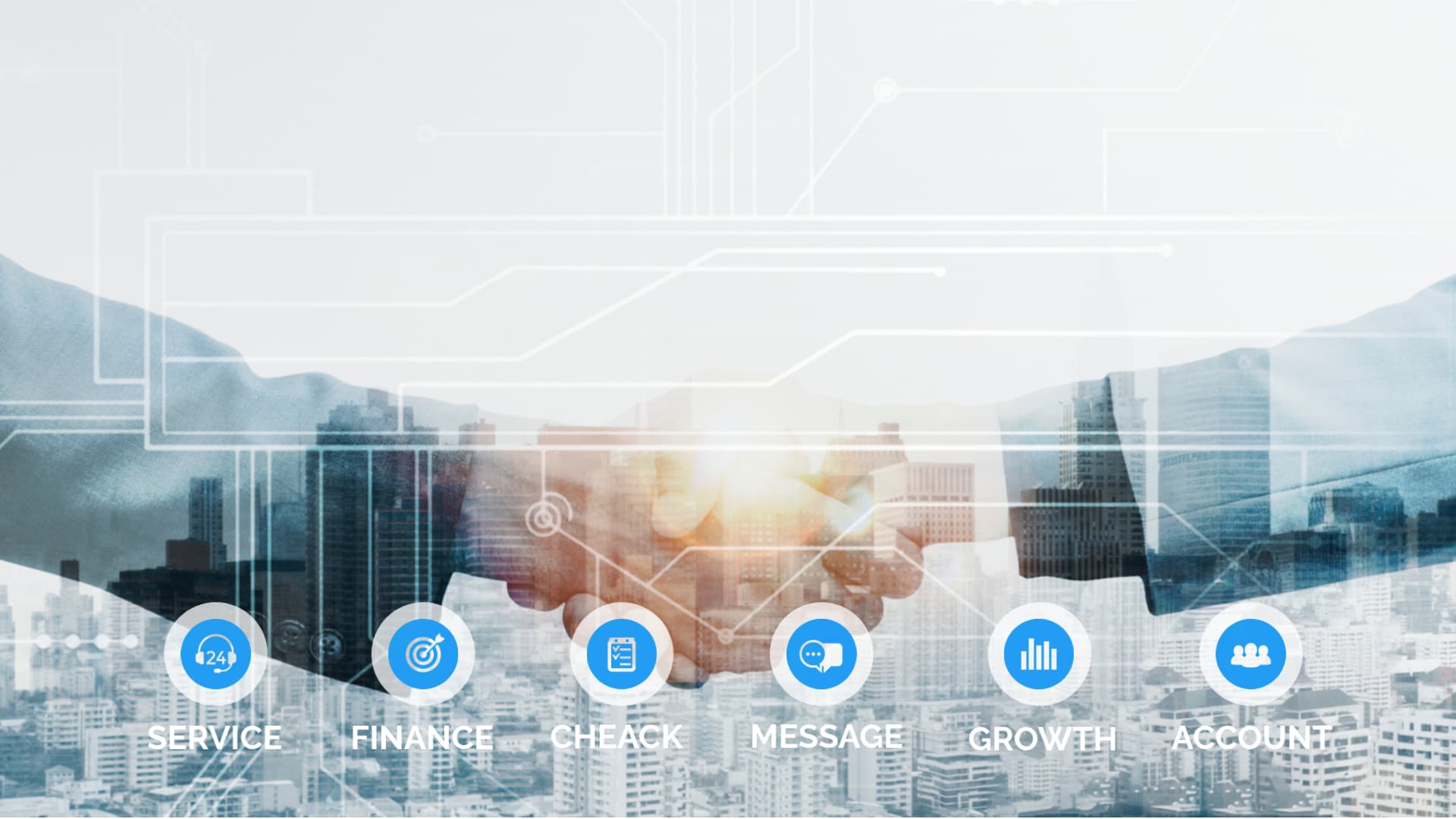 Descriptive text for screen readers